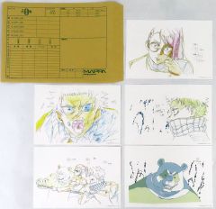 【中古】原画イラストボード 劇場版 呪術廻戦 0 カット袋付き複製原画 〈禪院真希&狗巻棘&パンダ〉