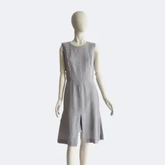 ADEAM アディアム ワンピース グレー ノースリーブ 上品 きれいめのサムネイル