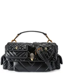 カートジェイガーロンドン レディース バッグ Kurt Geiger London Kensington MultiPocketop Handle Crossbody Shoulder Bag Bla