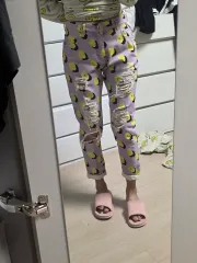 ダメージスマイル パータン ライトパープル デニム