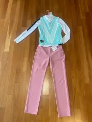 マスターバニーエディション レディース エンブロイダリー刺繍 冷感 パンツ 0 (27)