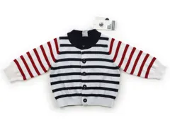 【プチバトー/PETITBATEAU】カーディガン 80サイズ 女の子【子供服・ベビー服】（2090087）
