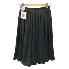 トリココムデギャルソン tricot COMME des GARCONS AD1990 90S ギャザー プリーツ ベロア スカート レディース JPN：M 