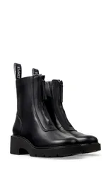 カンペール レディース シューズ ブーツ・レインブーツ Camper Milah Zip Boot Black ブラック
