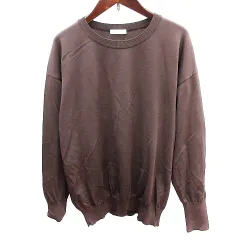 ノーリーズ Nolley's 2nd Nolley's ニット カットソー 長袖 F 茶 ブラウン /AU