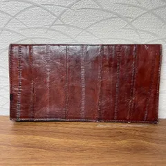 【美品】ヴィンテージ 長財布 ブラウン 薄型 メンズ 薄型