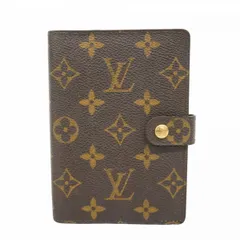 【6cd4307】ルイヴィトン 手帳カバー モノグラム アジェンダPM R20005 ブラウン【中古】メンズ レディース ユニセックス