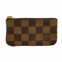 【6cd5027-k】ルイヴィトン コインケース ダミエ ポシェットクレ M62650 エベヌ【中古】メンズ レディース ユニセックス