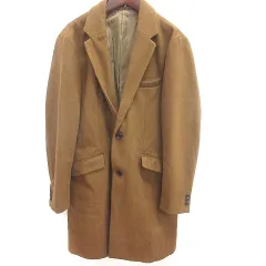 センスオブプレイス バイ アーバンリサーチ Sense of Place by Urban Research チェスターコート 総裏地 ウール M 茶 ブラウン /RT