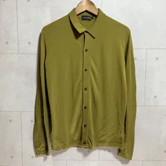 Roberto Collina ロベルトコリーナ ニット ポロシャツ カーディガントップス  48 カーキ オリーブ グリーン メンズ SU-5-15のサムネイル