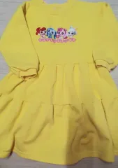 핑 기모 원피스 13호