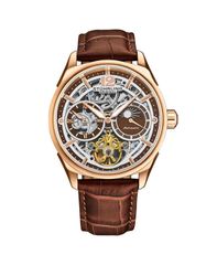 [Free Shipping] Stuhrling Women's Vanguard 101903 Legacy Collection Dual Time Automatic Skeleton Watch