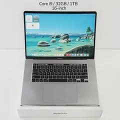 MacBook Pro 16インチ 2019 Core i9 32GB 1TB Radeon Pro 5500M US配列 動画編集対応