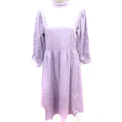 ロペピクニック ROPE Picnic ワンピース Aライン ロング 長袖 38 ラベンダー /RT