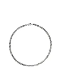 バレンシアガ レディース アクセサリー ネックレス・チョーカー・ペンダントトップ レース Balenciaga Bb Icon Thin Gourmette Necklace Antique Silvのサムネイル