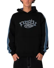 ラスティ メンズ アウター パーカー・スウェット フリース Rusty Scream Fleece Hoodie Exclusive Black ブラックのサムネイル