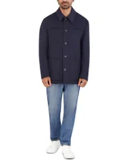 コールハーン メンズ アウター コート Cole Haanovelty Topper Coat Navy ネイビーのサムネイル