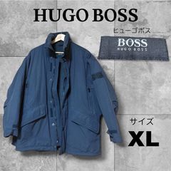 美品】BOSS パフォーマンス 中綿ベスト XL ダブルジップ ネイビー