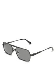 フェラガモ レディース アクセサリー サングラス・アイウェア FERRAGAMO Prisma Pilot Sunglasses 61mmatte Black ブラックのサムネイル