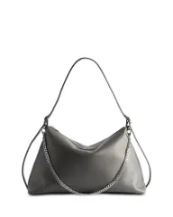 ザディグ エ ヴォルテール レディース バッグ Zadig Voltaire Jim Grained Shoulder Bag Roadのサムネイル
