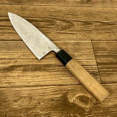 長寿　出刃包丁　刃渡り　21cm 長寿 出刃包丁 和包丁 刃渡約16cm 水牛柄 調理包丁 - メルカリ
