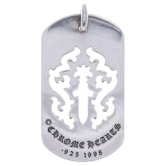 Chrome Hearts 925 クロムハーツ ドッグタグ　1998年刻印 Chrome Hearts 925 クロムハーツ ドッグタグ 1998年刻印 - メルカリ