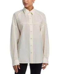 ヘルムート ラング レディース トップス シャツ Helmut Lang Trench Shirt Winter White ホワイトのサムネイル