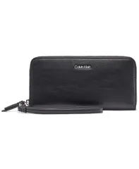 【送料無料】 カルバンクライン レディース 財布 アクセサリー Womens Audrey Boxed Wallet BlackSilverのサムネイル