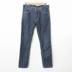 リーバイス Levi's 511 デニム ジーンズ パンツ ロゴ 綿 インディゴ ブルー 29