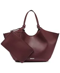 【送料無料】 ダナ キャラン ニューヨーク レディース トートバッグ バッグ Paula Commuter Medium Tote Bag Aged Wineのサムネイル