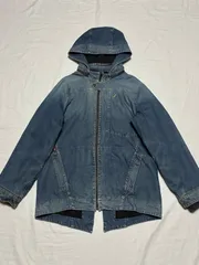 00s Levis リーバイス Engineered Jeans デニムジャケット ブルー 変形 MEDIUM表記