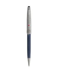 [Free Shipping] Montblanc Women's Watch Accessory 164 MST AW80D Y3 Doue Ball Point Pen Blue