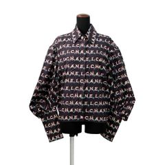 CHANEL 2019SS ロゴ総柄 グラフィティ シアーシャツ ブラウス - メルカリ