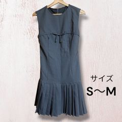 ANAYI ノースリーブ プリーツワンピース ブラック 36 S - メルカリ