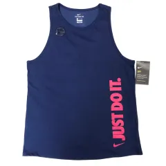 (新品) NIKE JUST DO IT ドライフィット スリーブレス タンクトップ (S)