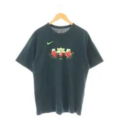 ナイキ NIKE Tシャツ カットソー プリント M ダークグリーン FZ8074-478 /CX ■OS ■AD