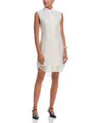 ヘルムート ラング レディース トップス シャツ ノースリーブ Helmut Lang Sleevelesshirtdress WhiteSoft White ホワイトのサムネイル
