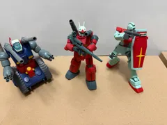 HGUC 3体セット「ガンキャノン、ガンタンク、ジム」素組ジャンク 組立済 完成品 ガンプラ BANDAIのサムネイル