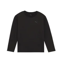 PUMA(プーマ) ESS MX CAT LOGO リラックスド LS Tシャツ スポーツスタイル ウェア Ｔシャツ 690184、(01)PUMABLACK
