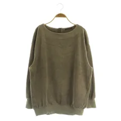 バンヤードストーム BARNYARDSTORM ベロアZIPプルオーバー カットソー 長袖 F ベージュ /MY ■OS