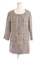 ロートレアモン LAUTREAMONT 七分袖 ロング ジャケット /☆a0515 ■PN