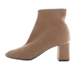 コールハーン COLE HAAN ショートブーツ チャンキーヒール 7B ピンクベージュ