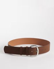 coelie collab roundバックルレザーベルト - メルカリ