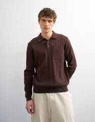KNIT POLO GARTER HOLE ЗВ POLO - メルカリ