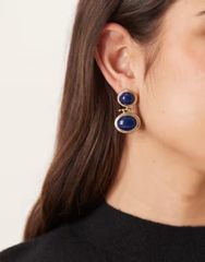 IENA SCHO Lapis Pearl Earringsピアス - メルカリ