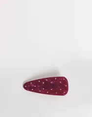 エイソス レディース アクセサリー ASOS DESIGN hair slide tortoise shell with clear gems Multi マルチカラーのサムネイル