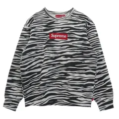 2026年最新】supreme box logo crewneck zebraの人気アイテム - メルカリ