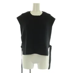 ジャーナルスタンダード JOURNAL STANDARD 22SS コットンリリーベスト ニット ベルト F ブラック /MY ■OS