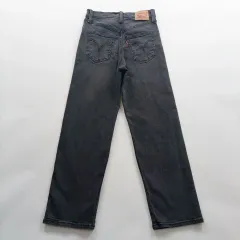 リーバイス デニムパンツ サイズ26 ストレート ブラックデニム ヴィンテージ レディース デニムパンツ A9808