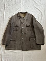 50s HERCULES ブラックシャンブレー ワークジャケット カバーオール